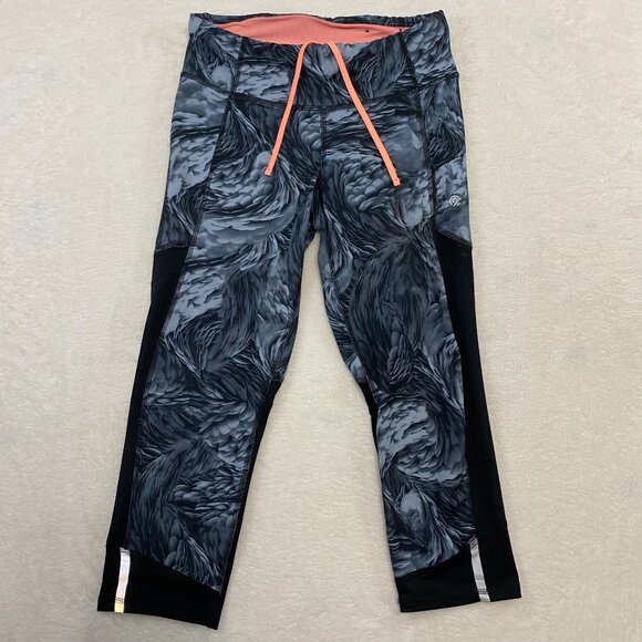 Champion 9 Women's Size Small Yoga Pants Tights Leggins Graphic Print - Picture 1 of 9